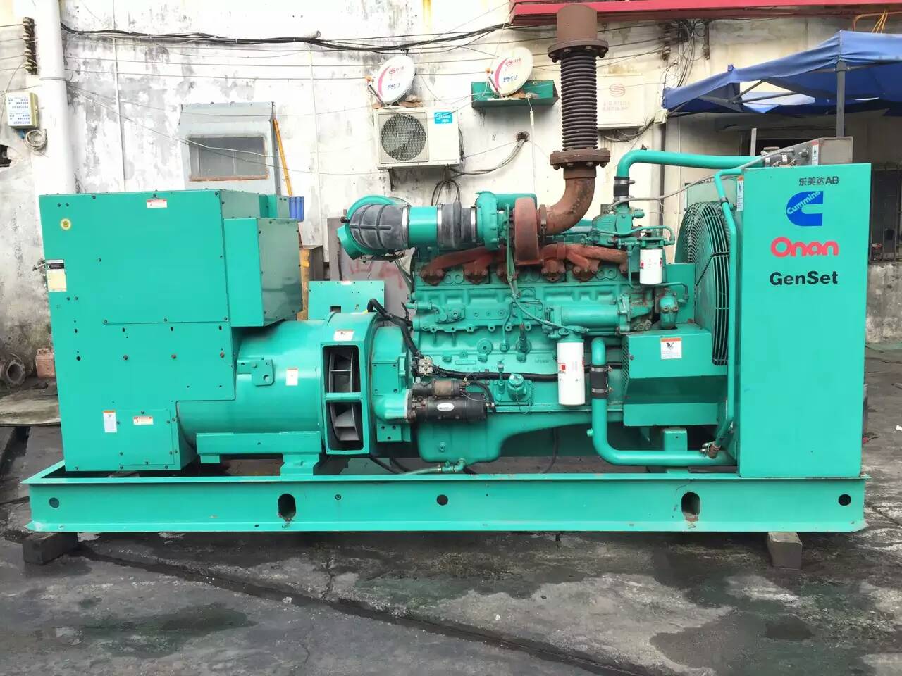 浑南租赁发电机-柴油发电机不正常冒烟的原因