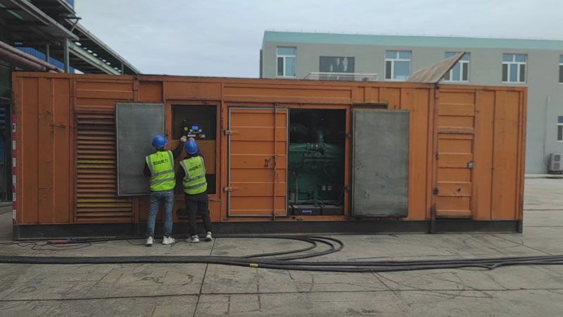 浑南如何检查柴油发电机组的机油油位?